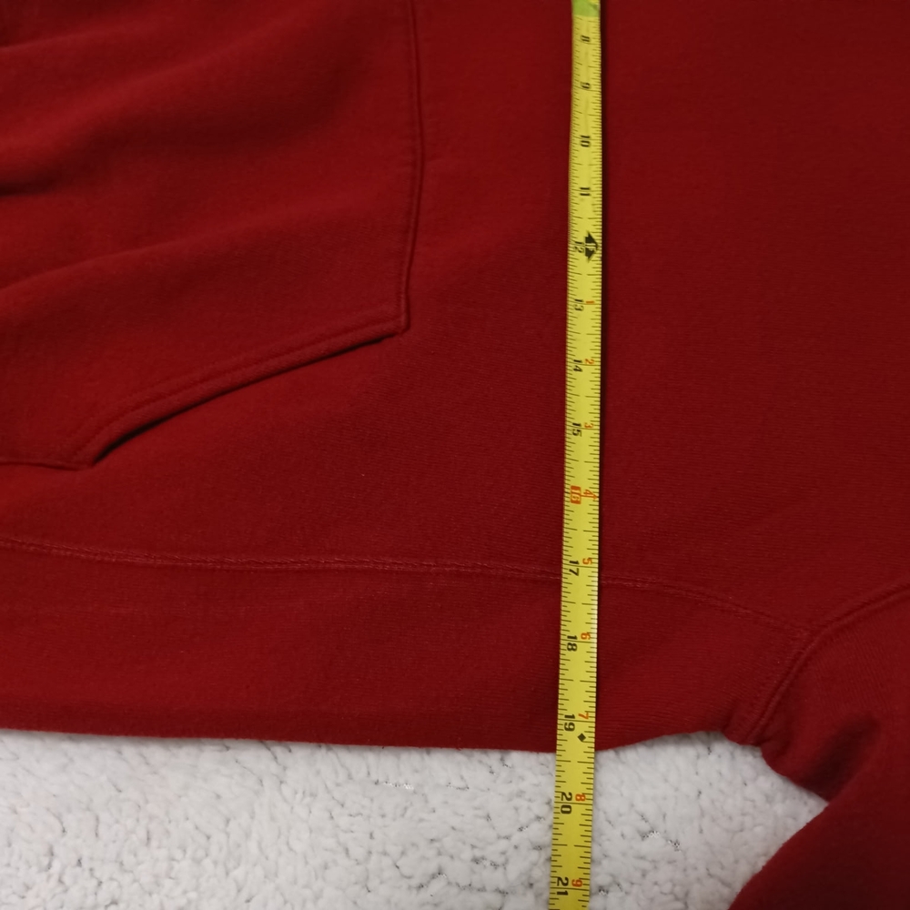 Russell Athletic Deep Red Hoodie - Picture 4 of 5